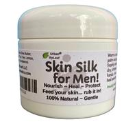 Urban Releaf Skin Silk per uomini! Guarire la pelle irritata secca e le mani sovraccariche. Soothe Shaved Faces Teste Teste! Vegan naturale al 100%.