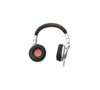 Urban Revolt Rimix Auricolare Cablato A Padiglione Musica e Chiamate Grigio, Rosso
