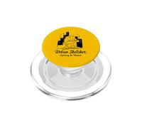 Urban Sketcher Arte della città PopSockets PopGrip per MagSafe