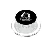 Urban Sketcher Catturare Il Momento Cityscape Artist PopSockets PopGrip per MagSafe