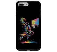 Urban Slam Dunk Art | Solo grafica astratta di basket a goccia Custodia per iPhone 7 Plus/8 Plus