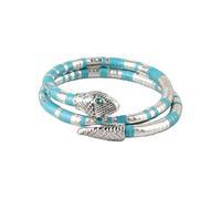 URBAN SPARKS Punk Industrial-Style Snake-Wrapped Open Collar Necklace: Adjustable, Minimalist, Unique & High-End Jewelry for Women