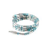 URBAN SPARKS Punk Industrial-Style Snake-Wrapped Open Collar Necklace: Adjustable, Minimalist, Unique & High-End Jewelry for Women