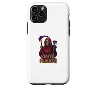 Urban Street Art Santa Muerte Messicano Graffiti Style Design Custodia per iPhone 11 Pro