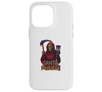 Urban Street Art Santa Muerte Messicano Graffiti Style Design Custodia per iPhone 14 Pro Max
