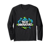 Urban - Tech Innovators Grafica a tema graffiti Maglia a Manica