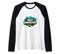 Urban - Tech Innovators Grafica a tema graffiti Maglia con Maniche Raglan