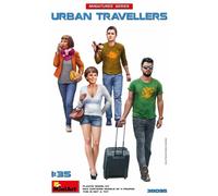 Urban Travellersmaquette Personaggio Travellers MiniArt 38095 1:3 5 Modellino