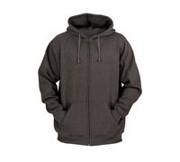 Urbanclassics Felpa con Cappuccio e Zip Uomo Base Tinta Unita Borsa S - 5XL