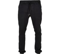 Urbanclassics Pantaloni Felpati Jogpants Denim Knitted Jeans Stretch Blu Delavé