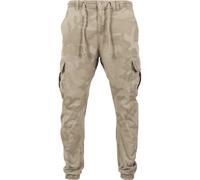 Urbanclassics Pantaloni Tuta Felpati Mimetici Cargo Jogging Elasticizzato
