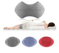 UrbanHomes Cuscino per gambe in memory foam, cuscino ergonomico per dormire, cuscino di supporto per gambe e gambe, sollievo dal dolore alla schiena, alle ginocchia, ai fianchi, alle articolazioni,