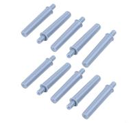 UrbanHui 10 ammortizzatori morbidi per chiusure di porte e cassetti, adatti per uso in armadi, proteggono i mobili e riducono il rumore (grigio)