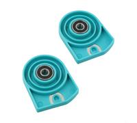 UrbanHui 440013513 - Tappo terminale a rullo con cuscinetto compatibile con aspirapolvere Hoover Smartwash FH52000 FH53000 (2 pezzi)