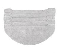 UrbanHui 5 Microfibra Mop Pads Per Laresar Per L6 Pro Per Ultenic Per T10 Per T10+Vuoto Auto Robot Aspirapolvere Con Alto Assorbimento D'acqua