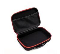 UrbanHui Borsa porta attrezzi per trapani elettrici e accessori con panno Oxford durevole protezione EVA e comoda rete di stoccaggio (rosso-piccolo)