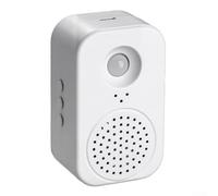 UrbanHui Campanello di benvenuto con sensore di movimento a infrarossi per l'ingresso del negozio con saluto vocale registrabile per il cliente e promemoria di sicurezza(1)