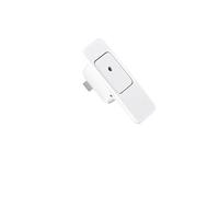 UrbanHui Chiusura magnetica silenziosa con design nascosto per porte in legno con meccanismo di bloccaggio automatico (bianco)
