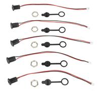 UrbanHui Confezione completa di 5 prese USB C affidabili e resistenti alle intemperie progettate per la compatibilità con vari dispositivi