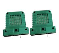 UrbanHui Confezione da 2 mini luci da lavoro a LED da 14 W per ispezione e campeggio, adatte a batterie al litio da 20 V 21 V, interfaccia regolabile (verde, 2 pezzi)