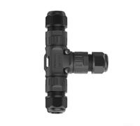 UrbanHui Connettore per schede a tre vie P20T a vite con nucleo 2/3, connettore impermeabile rapido per connessioni elettriche esterne sicure con classificazione IP68 (3-core 5-9 mm)