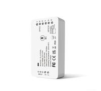 UrbanHui Controller a LED con controllo app WiFi musica con microfono per WS2812/SK6812 striscia indirizzabile UART Firmware Aggiornamento 10A 5-24V illuminazione dinamica multimodale per decorazione
