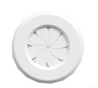 UrbanHui Copertura per spioncino rotante per porta, autoadesiva, in gomma resistente alla ruggine, 2 pezzi, per casa, appartamento, ufficio, porta di sicurezza (bianco)