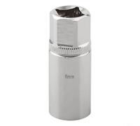 UrbanHui Estrattore di prigionieri, estrattore di bulloni danneggiati e prigionieri, driver quadrato da 1/2", per bulloni stretti rotti, arrotondati, verniciati e arrugginiti (6 mm)