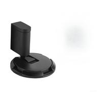 UrbanHui Fermaporta magnetico dal design regolabile con materiale in lega di zinco e rivestimento a cinque strati per resistenza alla ruggine e tenuta sicura della porta (nero)