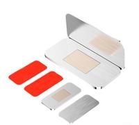 UrbanHui Forti serrature magnetiche per ante di armadi e cassetti, senza foratura, chiavistelli scorrevoli in acciaio inox