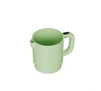 UrbanHui Frusta per uova 2 in 1, senza fili, con ciotola per il lavaggio del riso da 1 litro, miscelatore automatico per cuocere panna, latte, proteine, caffè, miscelare, montare e mescolare la cucina