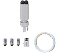 UrbanHui Kit di aggiornamento del hub del filamento in PTFE compatibile con stampanti 3D Bambu Lab A1 A1 ForMINI include accoppiatori hub e tubo