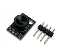 UrbanHui Sensore di temperatura a infrarossi compatto MLX90640ESF-BAA/BAB Funzionamento 3.3V/5V, campo visivo 55°×35°, programmabile 0.5-64Hz, per ideale per imaging termico nel controllo industriale