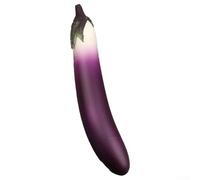 UrbanHui Set di frutta e verdura artificiali per la decorazione della casa, festival, servizi fotografici, con banana, mais, melone amaro, melanzane