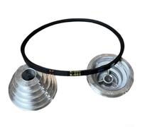 UrbanHui Set di pulegge per puleggia pagoda, con cinghia a V compatibile, set di pulegge per pagoda ad alte prestazioni (18 mm)