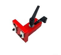 UrbanHui Staffa scorrevole a T in lega di alluminio per utensili per la lavorazione del legno, compatibile con 30 45 T-Slot rosso, facile da installare (1# 45)