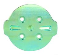 UrbanHui TC4 Ti Alloy Mount Adapter Insert for Bryton Bike Computers including for S810 S550 For S650 Compatible Cycling Computer Mount Component (verde)