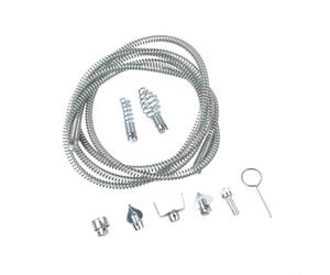 UrbanHui Teste di taglio intercambiabili per pulitore elettrico dei tubi, progettate per uno scarico efficiente sbloccante in vari sistemi (A)