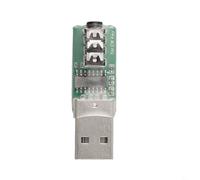 UrbanHui USB CW Trainer per dispositivo di pratica codice Morse 35 mm interfaccia chiave riconoscimento manuale automatico per Windows/iOS/Android Plug&Play (versione PC)