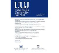 Urbaniana University Journal (2024). Vol. 3: Religioni e religiosità in Giappone