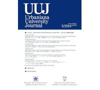Urbaniana University Journal. Religioni e religiosità in Giappone (2024) (Vol. 3)