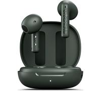 Urbanista Santa Monica Open Fit True Wireless con ANC, 24H Pay, EQ adattivo, chiamate cristalline, controlli touch, riduzione avanzata del rumore del vento, verde pino