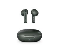 Urbanista Santa Monica Open Fit True Wireless con ANC, 24H Pay, EQ adattivo, chiamate cristalline, controlli touch, riduzione avanzata del rumore del vento, verde pino