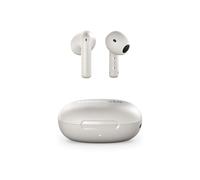 Urbanista Santa Monica Open Fit True Wireless con ANC, 24H Pay, EQ adattivo, Chiamate cristalline, Touch Controls, Advanced Wind-Noise Reduction, Cloud White