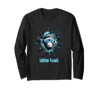 Urbano Kong King Monkey Gorilla Maglia a Manica