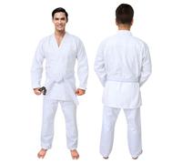 URBANSBEE Kimono judo - Tuta da Judo Professionale 100% Cotone Ultra Leggera per Uomini/Donne, GI Judo BJJ, Arti Marziali, kimono Karate,MMA,Jujitsu, Resistente/Comodo per Allenamento/Competizione