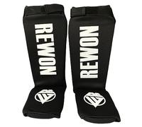 URBANSBEE Paratibia Kick Boxing Muay Thai - Parastinchi da Uomo per MMA,Allenamento,Sparring,Arti Marziali,Boxe,Taekwondo,Karatè - Protezione Completa per Collo del Piede-Shin Guard - Unisex, Adulto