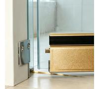 UrbanUp Paraspifferi Sottoporta Guarnizione Automatica Scomparsa Porta Vetro del Bagno