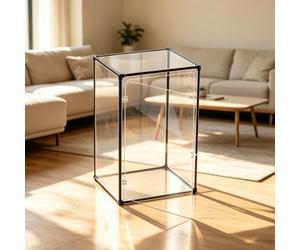 UrbanUp Teca Plexiglass Vetrina Espositiva da 80,70,60,50,40,30,20,15cm,