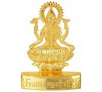 URBANWAZE GRANDE Laxmi Mata Diwali Decorazioni Per Casa Pooja Mandir Tempio Articoli Diyas Regali Statue Dea Della Ricchezza Soldi Fortuna Pooja Laxmi Statua Metallo Shri Maha Lakshmi